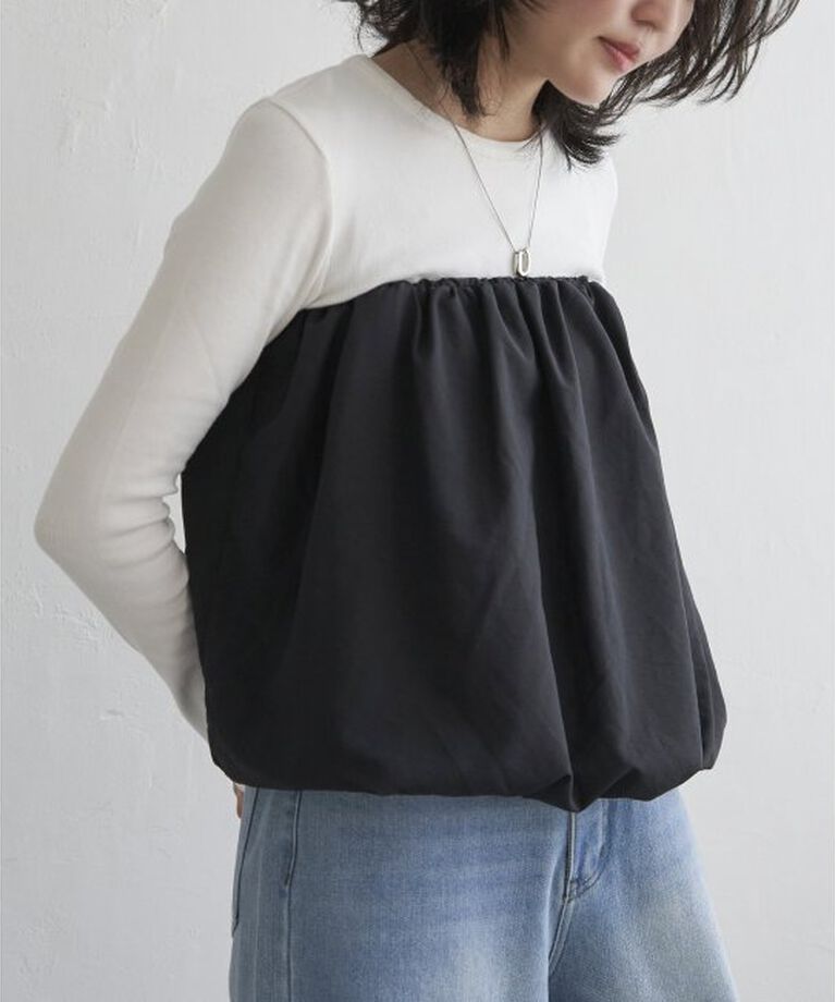 VENCE share style「ナイロンバルーン2WAY」|タンクトップ|