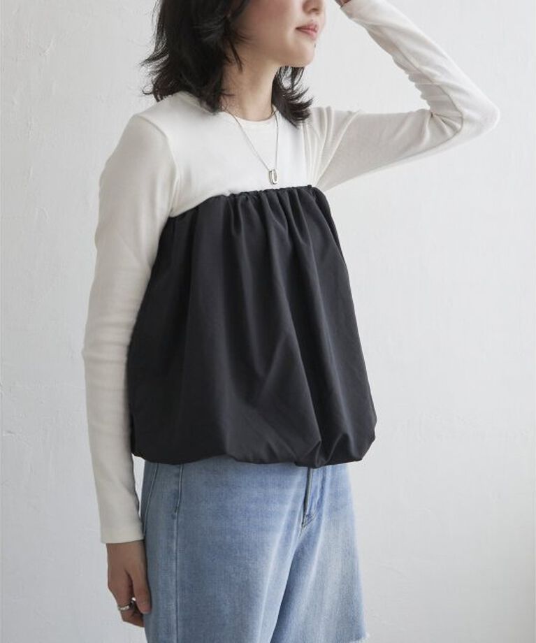VENCE share style「ナイロンバルーン2WAY」|タンクトップ|