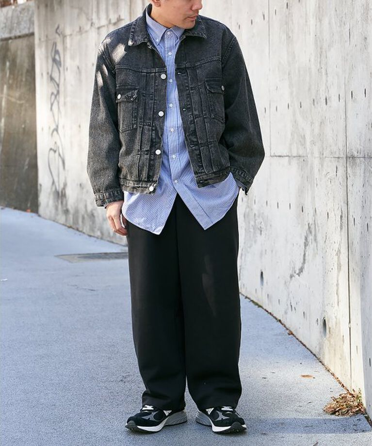 VENCE share style「デニムGジャン」|ブルゾン・スタジャン|