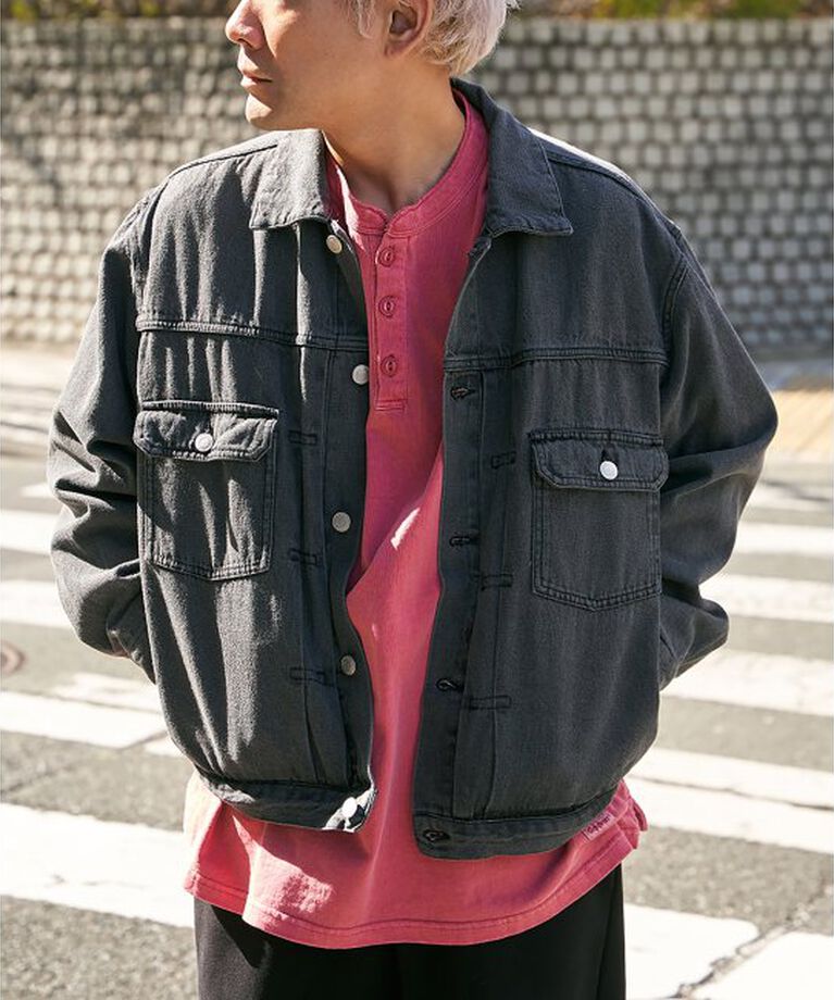 VENCE share style「デニムGジャン」|ブルゾン・スタジャン|