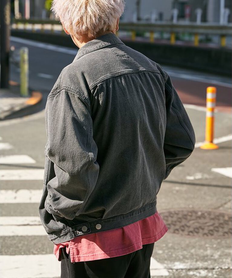 VENCE share style「デニムGジャン」|ブルゾン・スタジャン|