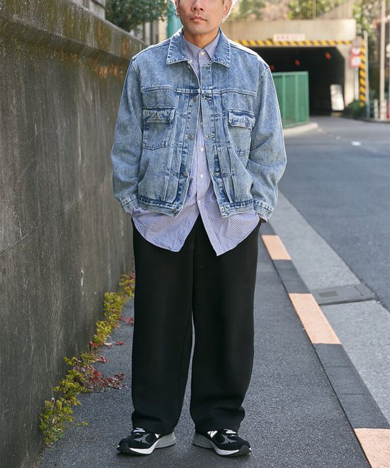 VENCE share style「デニムGジャン」|ブルゾン・スタジャン|