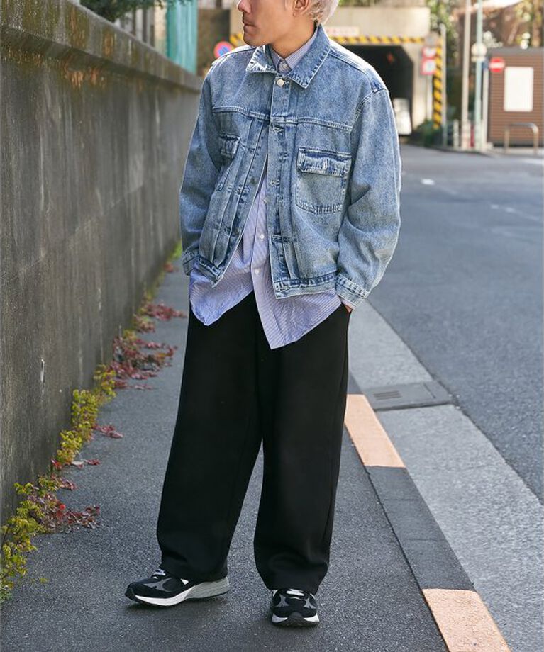 VENCE share style「デニムGジャン」|ブルゾン・スタジャン|