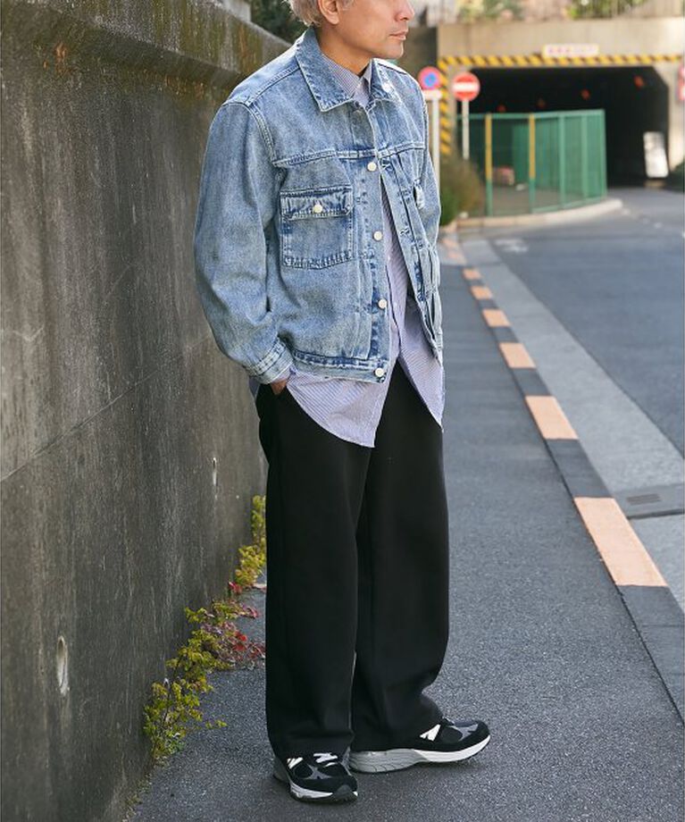 VENCE share style「デニムGジャン」|ブルゾン・スタジャン|