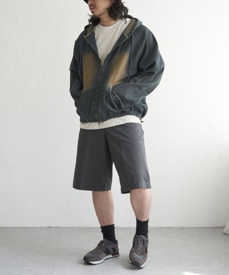 VENCE share style「デニムジップパーカー」|ブルゾン・スタジャン|