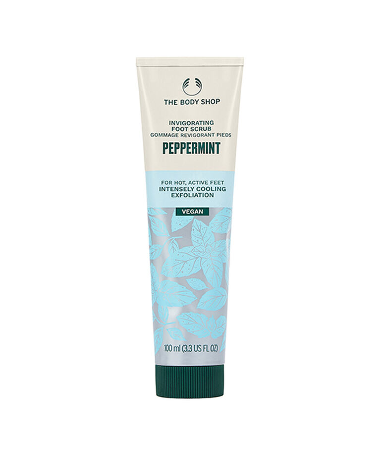 THE BODY SHOP「PP フットスクラブ 100mL（香り：ペパーミント）」|フットケア|ｿﾉﾀ