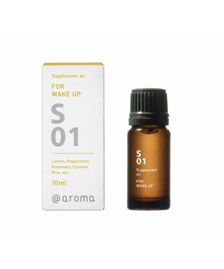 アットアロマ「S01 ウェイクアップ 10ml」|アロマ・ルームフレグランス|S01 ウェイクアップ
