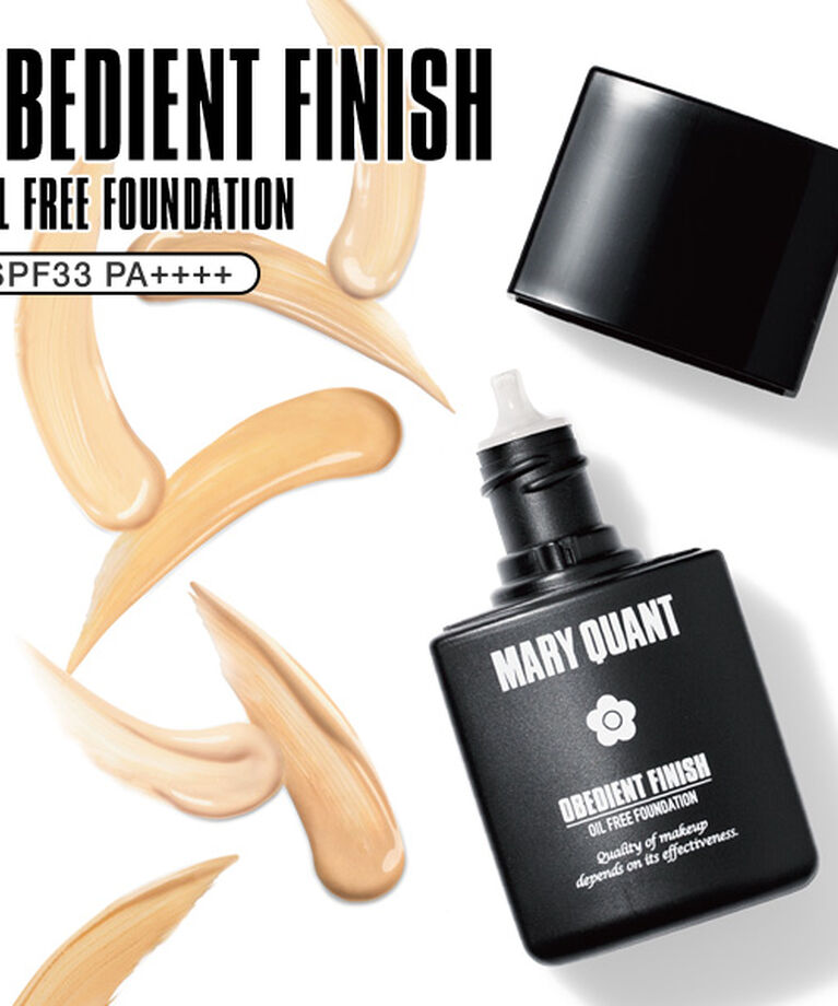 MARY QUANT「オビーディエント フィニッシュ＜リキッドファンデーション＞SPF33　PA++++」|ファンデーション|