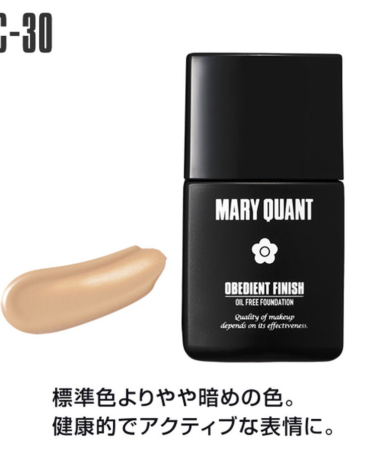MARY QUANT「オビーディエント フィニッシュ＜リキッドファンデーション＞SPF33　PA++++」|ファンデーション|OC-30
