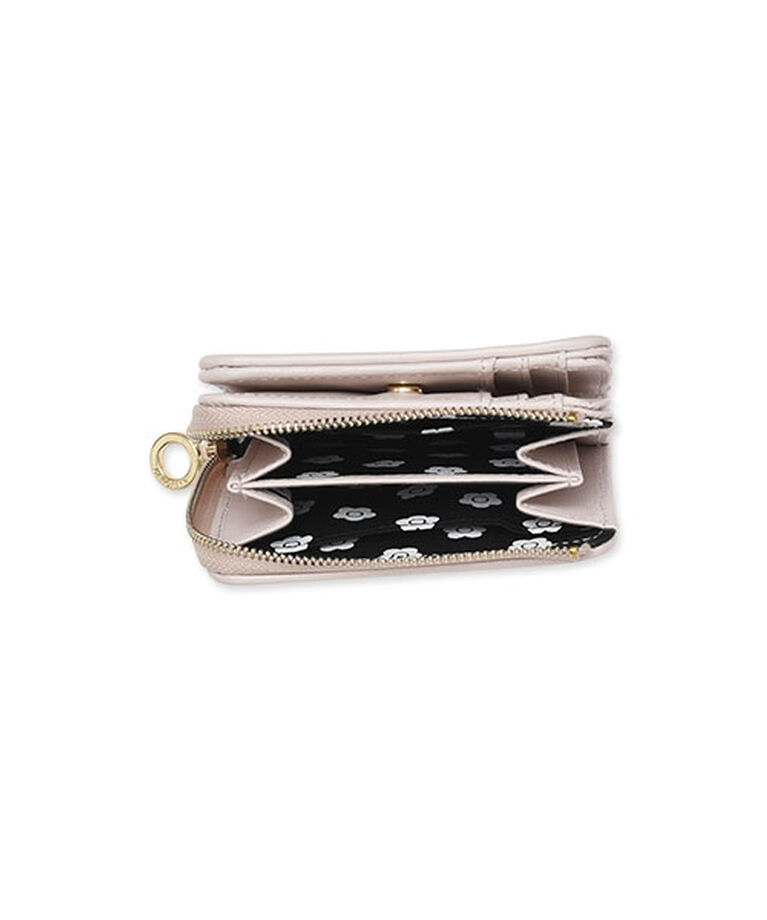 MARY QUANT「キルトフォームデイジー ウォレット」|財布|