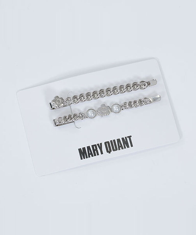 MARY QUANT「メタルチェーン ヘアピンセット」|ヘアゴム・シュシュ|