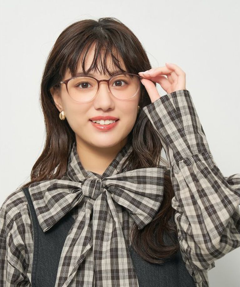  「ボストン型 メガネ 軽量 大人可愛い おうちメガネ 伊達メガネ レンズ交換券付」|メガネ|