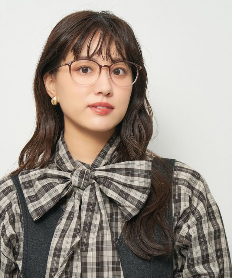  「ボストン型 メガネ 軽量 大人可愛い おうちメガネ 伊達メガネ レンズ交換券付」|メガネ|
