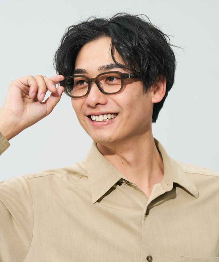  「ウエリントン型メガネ｜読書 レディース 女性用 大人可愛い 大理石｜Zoff｜CHIC レンズ交換券付」|メガネ|