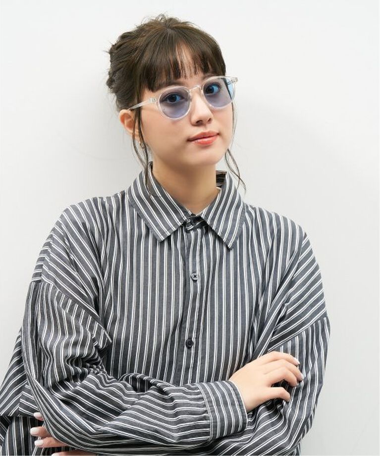  「【WEB限定】ボストン型 サングラス | カラーレンズ 軽量 トレンド 紫外線対策 UVカット ユニセックス」|サングラス|