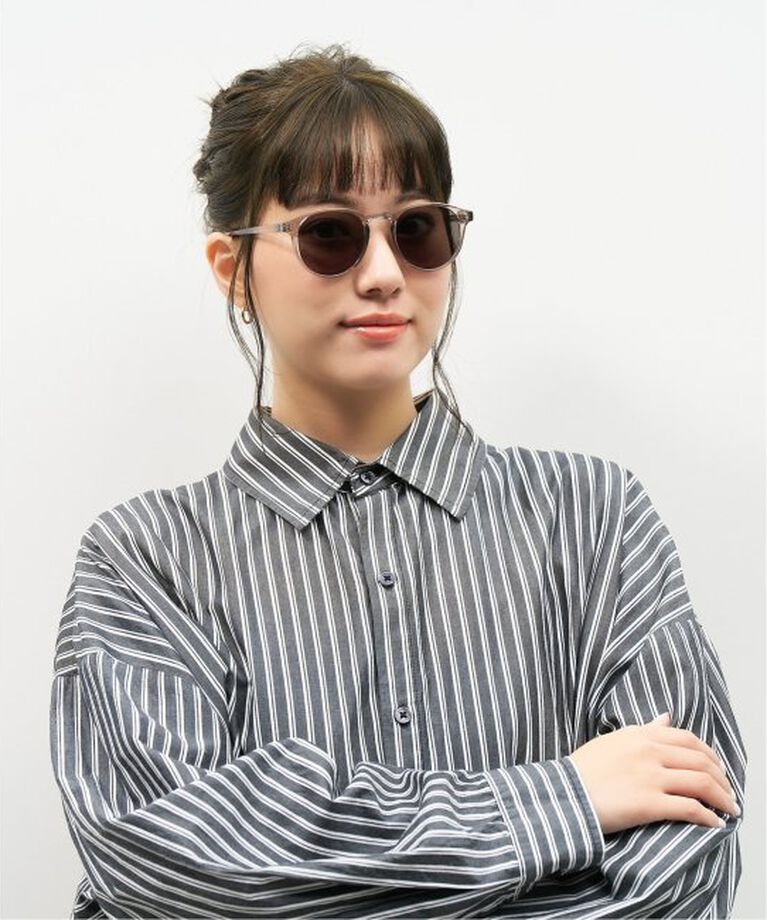  「【WEB限定】ボストン型 サングラス | カラーレンズ 軽量 トレンド 紫外線対策 UVカット ユニセックス」|サングラス|