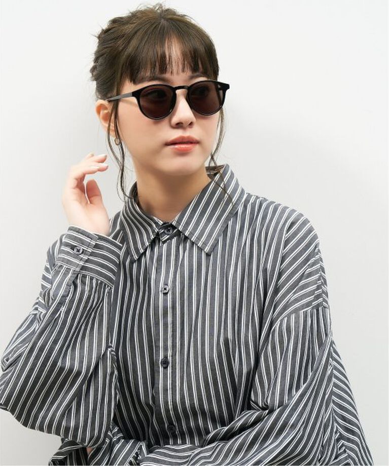 「【WEB限定】ボストン型 サングラス | カラーレンズ 軽量 トレンド 紫外線対策 UVカット ユニセックス」|サングラス|