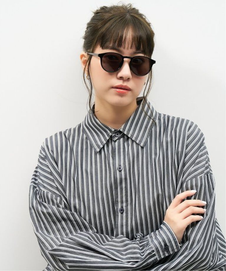  「【WEB限定】ボストン型 サングラス | カラーレンズ 軽量 トレンド 紫外線対策 UVカット ユニセックス」|サングラス|