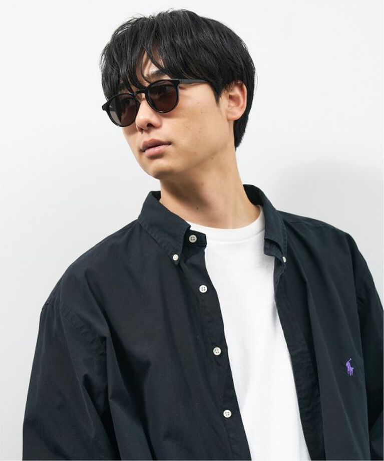  「【WEB限定】ボストン型 サングラス | カラーレンズ 軽量 トレンド 紫外線対策 UVカット ユニセックス」|サングラス|