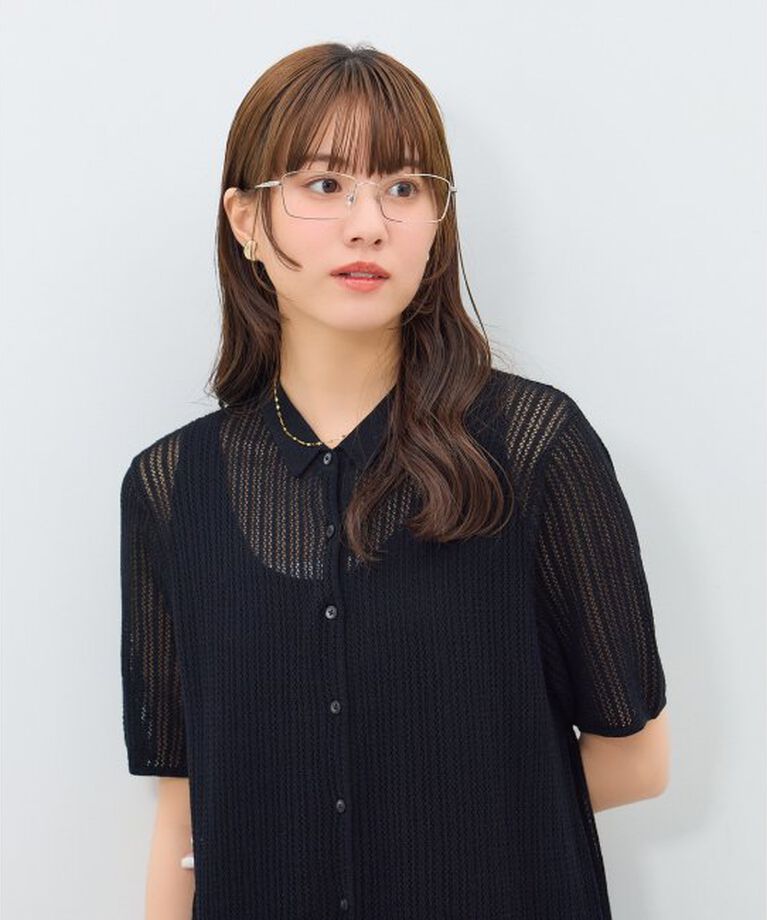  「ウェリントン型 メガネ | メタル 横長 ゴールド シルバー 伊達メガネ ユニセックス TRAD レンズ交換券付」|メガネ|