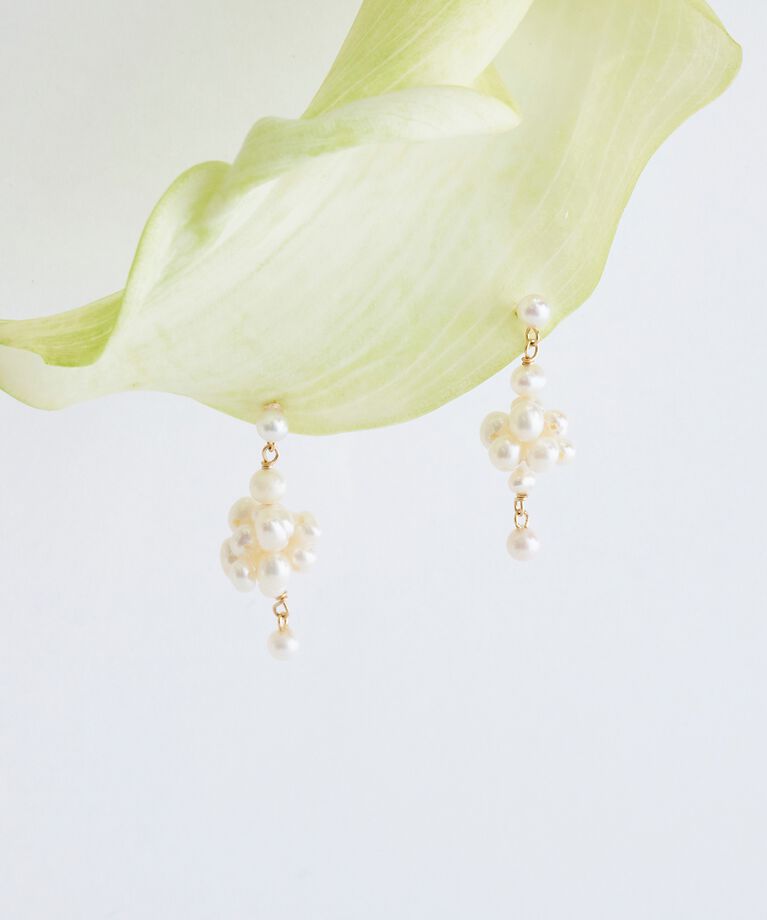 JUPITER「【K10】フルーツパールピアス」|ピアス|