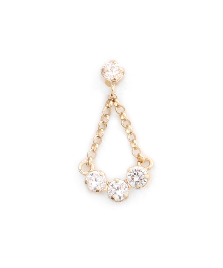 Phoebe「【K10】スウィングビジューピアス／BOX＆ショッパーつき」|ピアス|