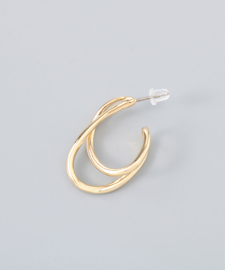 Phoebe「フィーリングラインフープピアス」|ピアス|