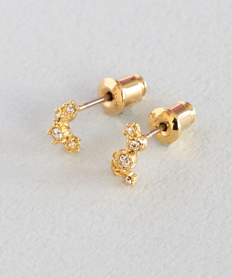 Phoebe「【金属アレルギー対応】ミーティアビジュースタッドピアス」|ピアス|