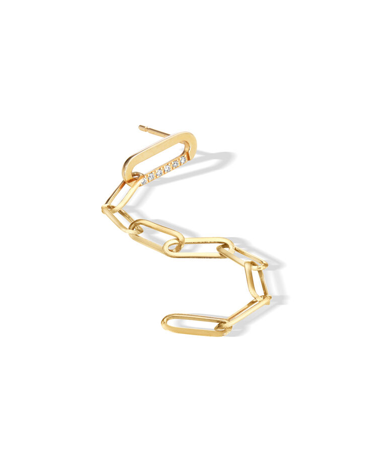 STAR JEWELRY「DIAMOND LINK CHAIN」|ピアス|