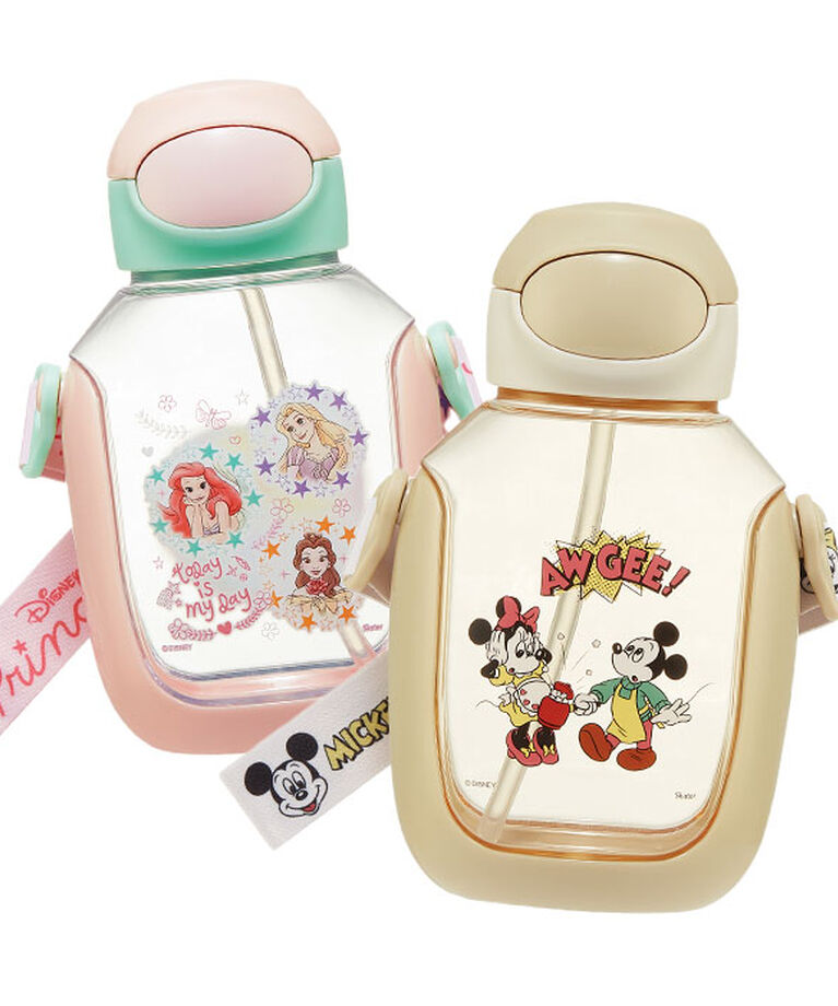 BACKYARD FAMILY「水筒 ストロー 子供 通販 クリアボトル ストローボトル ワンプッシュ 約 500ml 530ml」|食器・キッチングッズ|