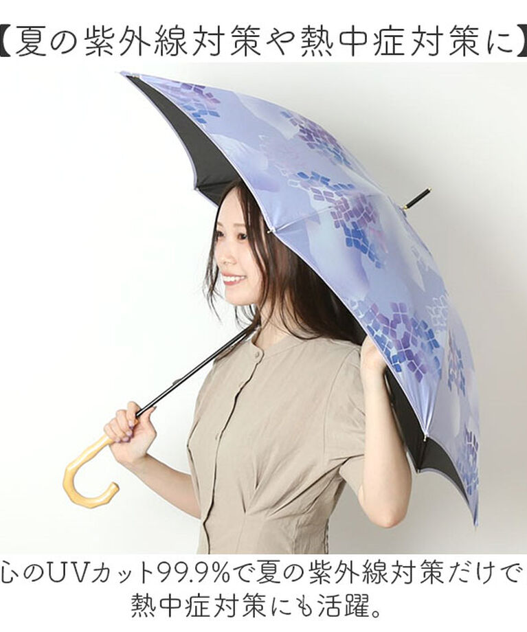 BACKYARD FAMILY「晴雨兼用傘 長傘 遮光 通販 晴雨兼用 日傘 雨傘 かさ カサ レディース 手開き」|傘|