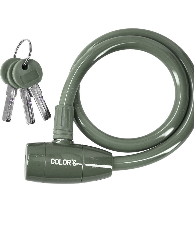 BACKYARD FAMILY「GORIN ゴリン ワイヤーロック G220W 通販 自転車用ワイヤーロック ワイヤー錠」|その他|グリーン1