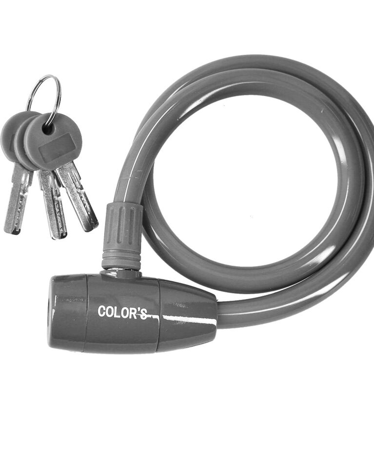 BACKYARD FAMILY「GORIN ゴリン ワイヤーロック G220W 通販 自転車用ワイヤーロック ワイヤー錠」|その他|グレー1