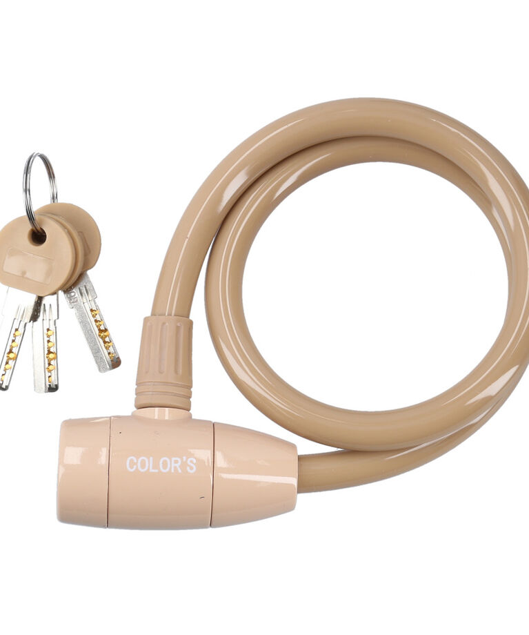 BACKYARD FAMILY「GORIN ゴリン ワイヤーロック G220W 通販 自転車用ワイヤーロック ワイヤー錠」|その他|ベージュ1