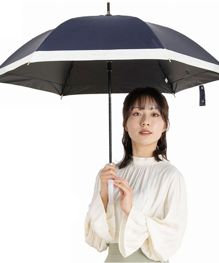 BACKYARD FAMILY「晴雨兼用傘 長傘 レディース 55cm 通販 雨傘 日傘 晴雨兼用 スリム 傘 55センチ かさ」|傘|