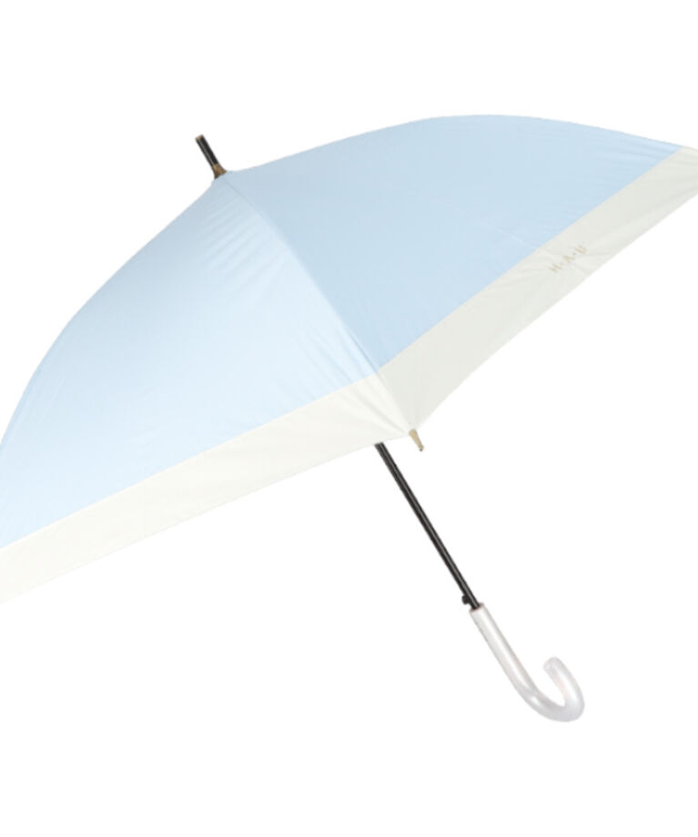 BACKYARD FAMILY「晴雨兼用傘 長傘 レディース 55cm 通販 雨傘 日傘 晴雨兼用 スリム 傘 55センチ かさ」|傘|ブルー1