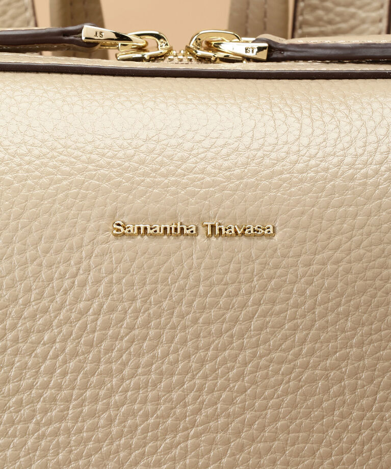 Samantha Thavasa「シボ型押しレザーリュック」|リュック|