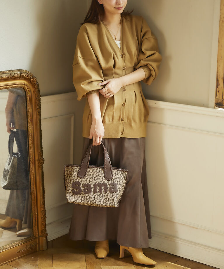 Samantha Thavasa「ST Jacquard サマタバトートバッグ」|トートバッグ|