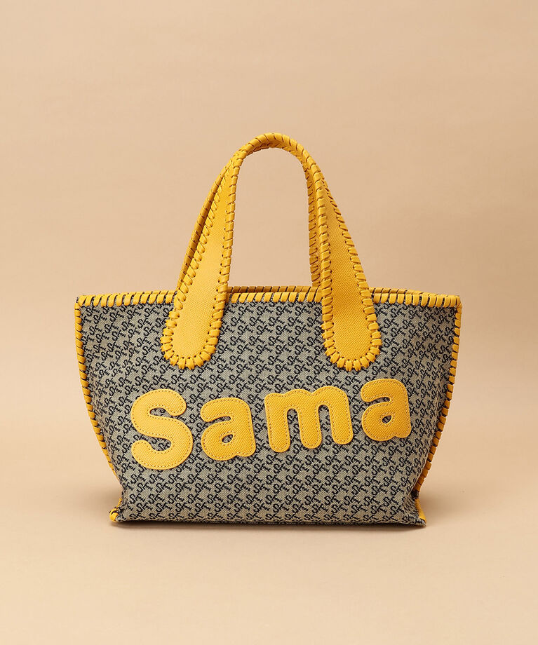 Samantha Thavasa「ST Jacquard サマタバトートバッグ」|トートバッグ|ターメリック
