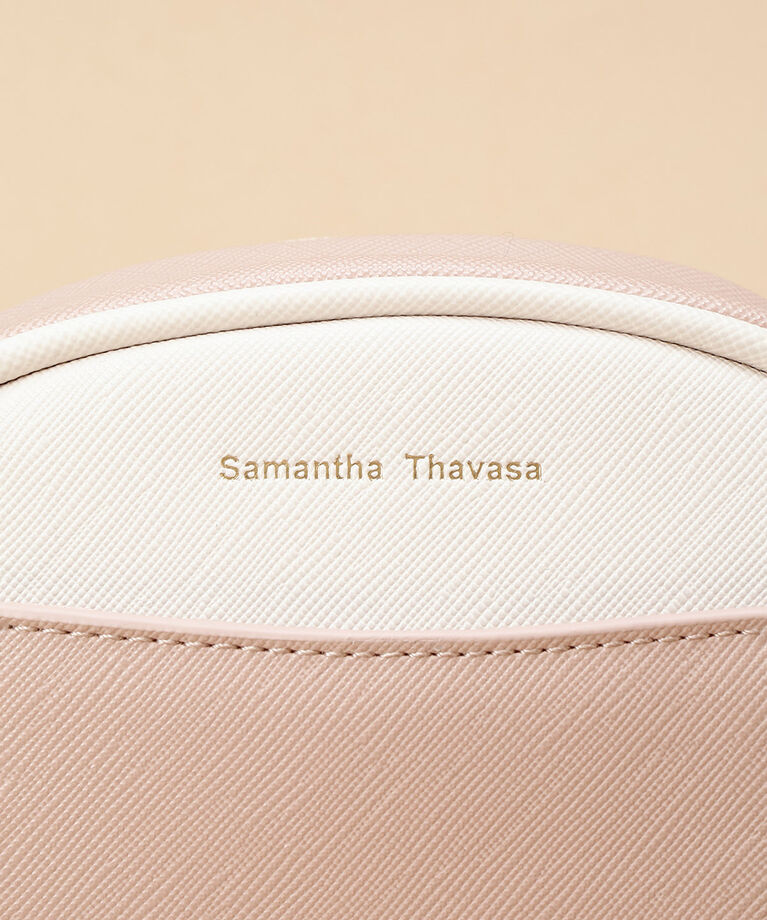 Samantha Thavasa「アーチフォルム バイカラーポーチ」|ポーチ|