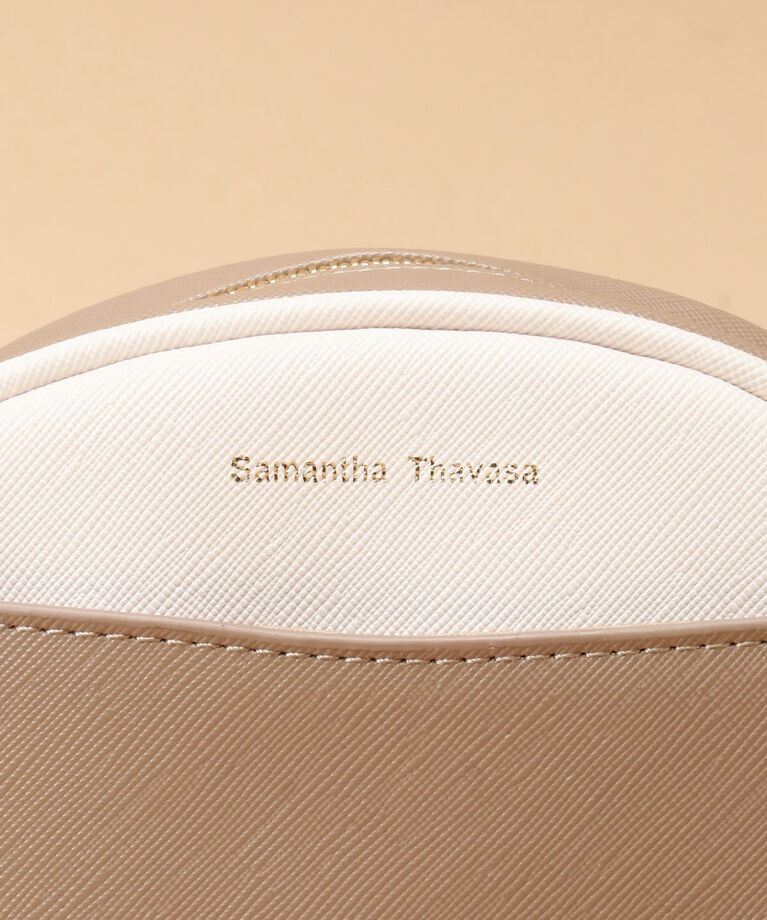 Samantha Thavasa「アーチフォルム バイカラーポーチ」|ポーチ|