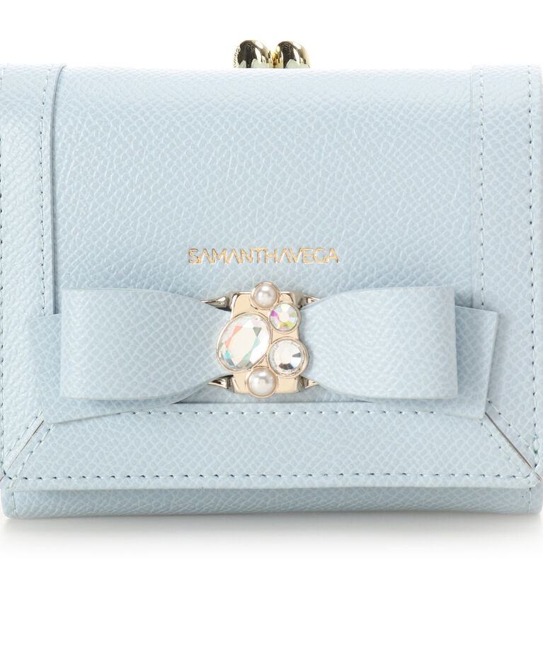 Samantha Vega「ジュエルリボン折財布」|財布|