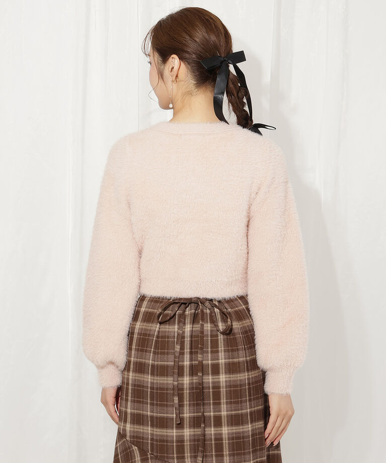 WILLSELECTION「リボンモチーフニットカーディガン」|カーディガン|