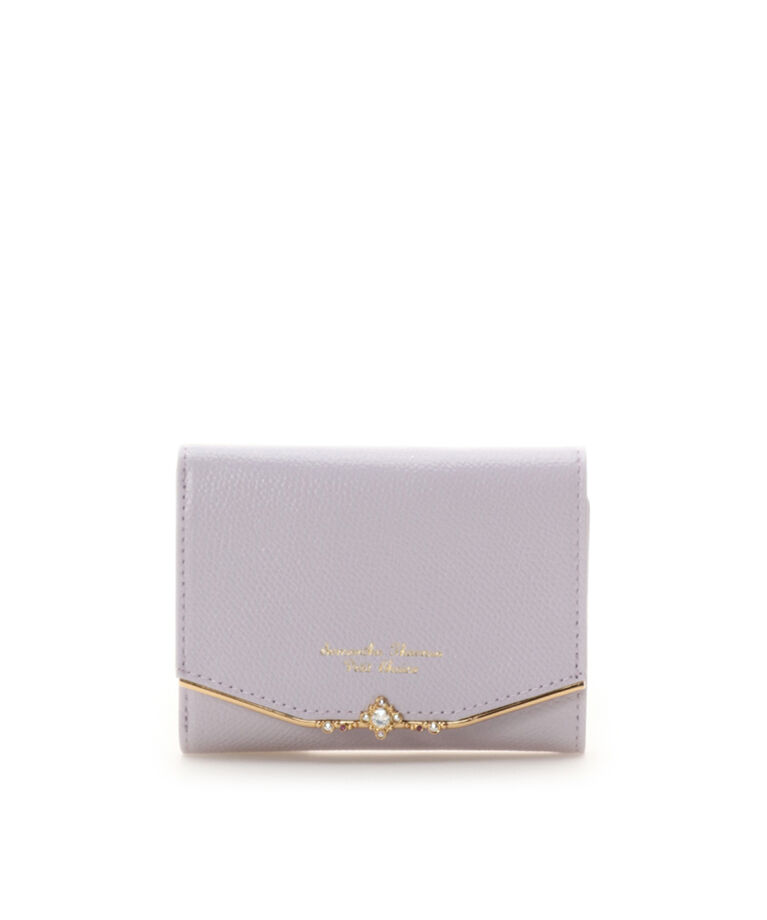 Samantha Thavasa Petit Choice「ジュエルバー　折財布」|財布|ラベンダー