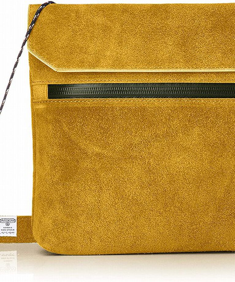 AS2OV「AS2OV / アッソブ SUEDE SACOCHE」|ショルダー・メッセンジャー|