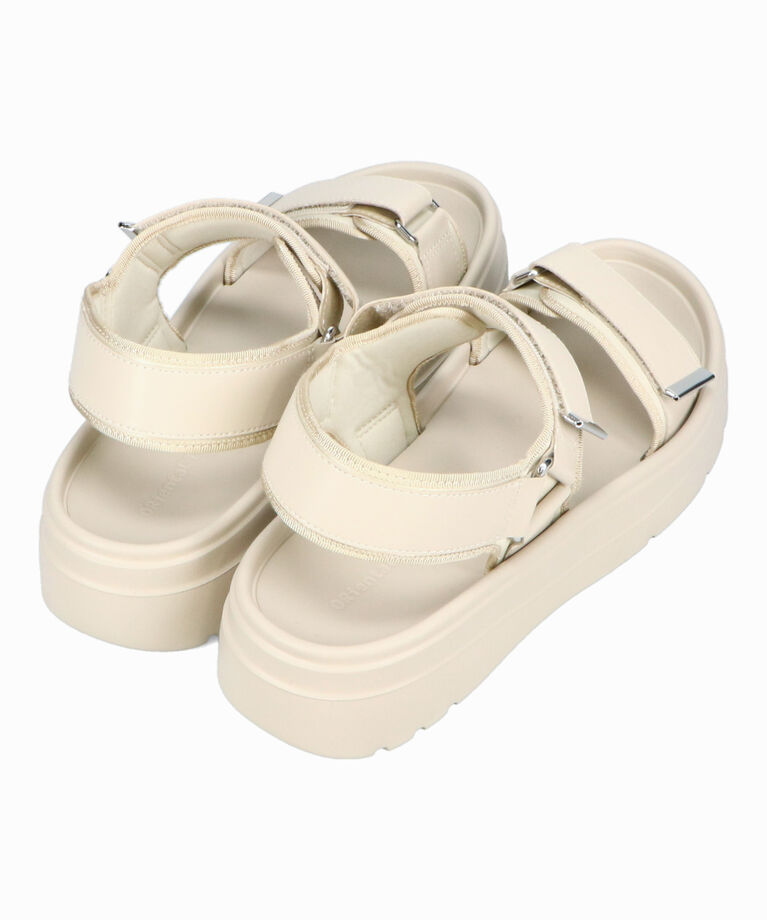 ORiental TRaffic「●2025春夏新作●【Fit meサンダル】メタルパーツ厚底サンダル/51226 サンダル 厚底 人気 売れてる」|サンダル|