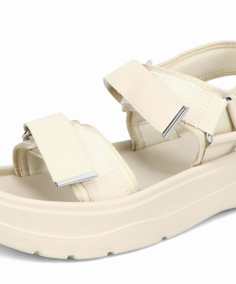 ORiental TRaffic「●2025春夏新作●【Fit meサンダル】メタルパーツ厚底サンダル/51226 サンダル 厚底 人気 売れてる」|サンダル|