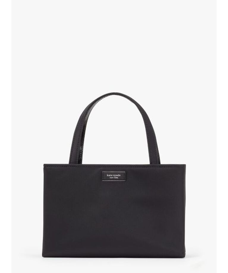 kate spade new york「サム アイコン KSNYL ナイロン スモール トート」|ショルダー・メッセンジャー|BLACK