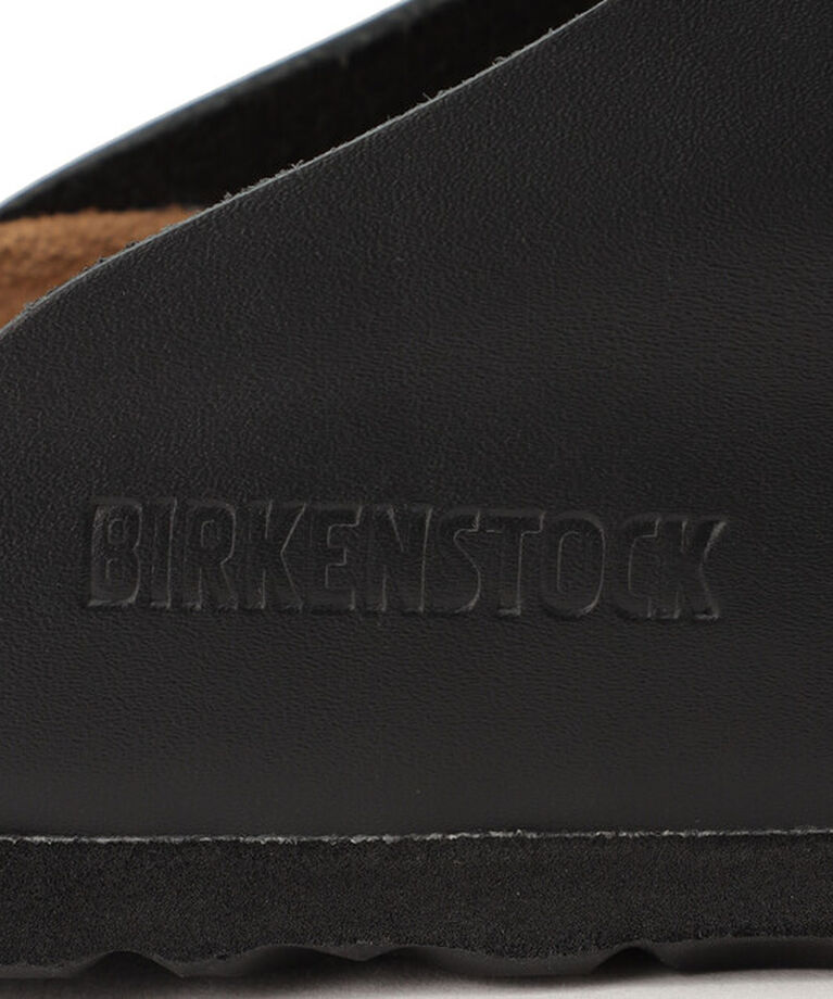 BIRKENSTOCK「【ビルケンシュトック】ボストン/ブラック ナチュラルレザー/クロッグ メンズ レディース」|サンダル|