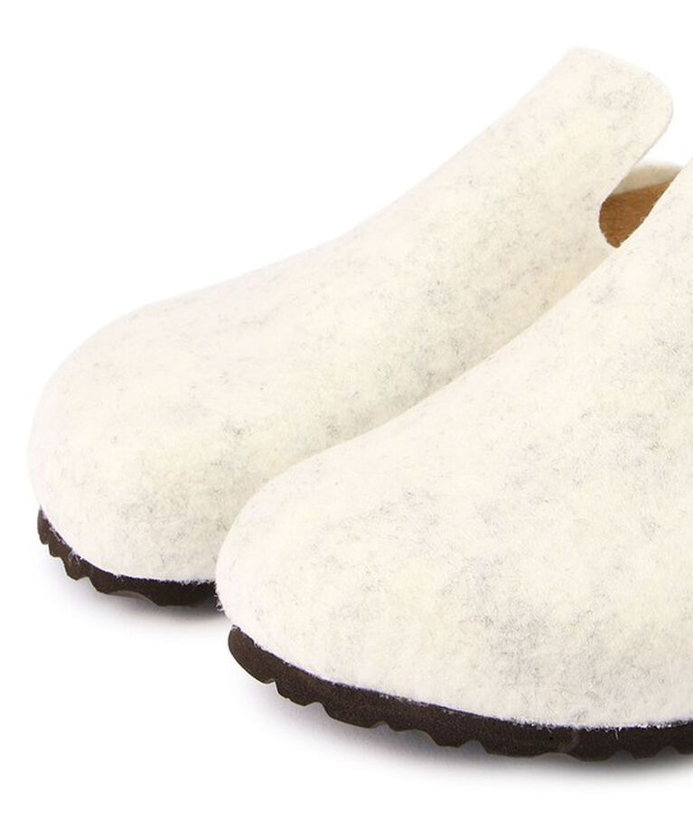 BIRKENSTOCK「【ビルケンシュトック】ダボス/アイボリー フェルト/ルームシューズ メンズ レディース/DAVOS」|サンダル|